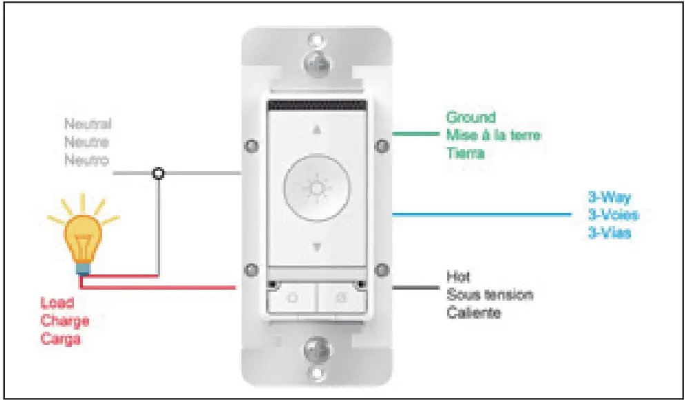 Tonly Technology WFAVD30 W BXL WiFi Smart Voice Dimmer - fig 1