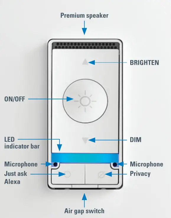 Tonly Technology WFAVD30 W BXL WiFi Smart Voice Dimmer - fig