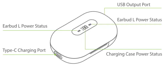 OKEEFE K23 True Wireless Sports Earbuds User Manual