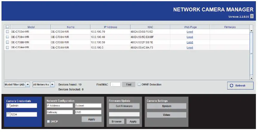 OpenEye OE-7084-AWR 4MP IP Dome Camera 7