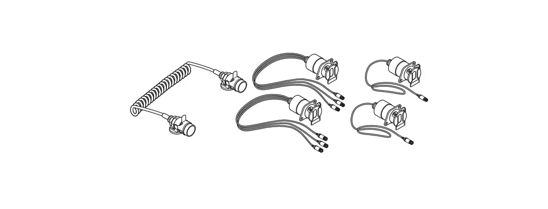 Dometic Spk370 Perfectview Heavy-duty Spiral Cable Set Instruction Manual