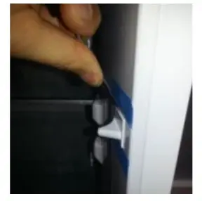 BUSH BEUCFR6082 Integrated Under Counter Fridge - Also flex the top