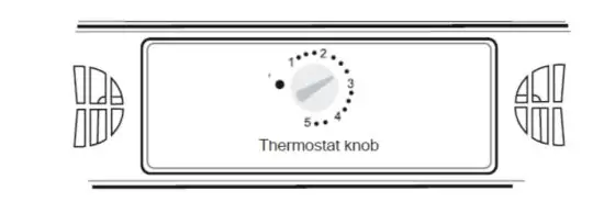 BUSH BEUCFR6082 Integrated Under Counter Fridge - Part names