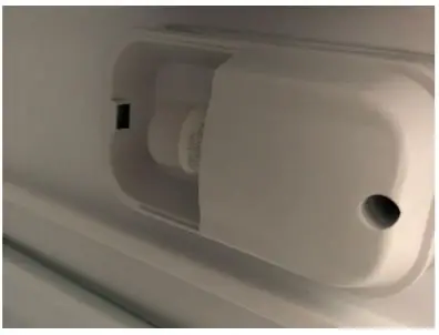 BUSH BEUCFR6082 Integrated Under Counter Fridge - change lamps