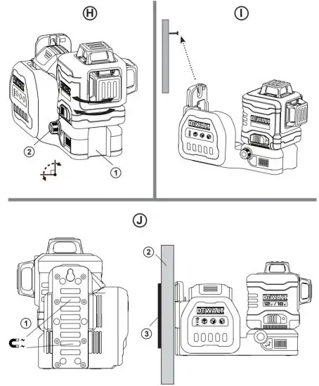 DEWALT DCE089G18 Line Laser - figure 7