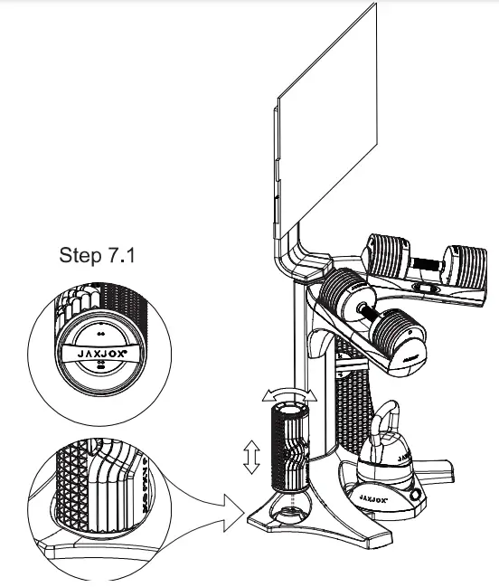 JAXJOX JJ07632 Ultimate 360 Interactive Studio - fig 7.1