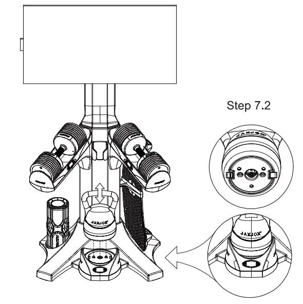 JAXJOX JJ07632 Ultimate 360 Interactive Studio - fig 7.2