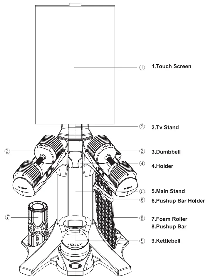JAXJOX JJ07632 Ultimate 360 Interactive Studio - specification