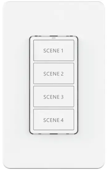 Daintree WWD2 4IW Wireless Controls Wireless Scene Switch