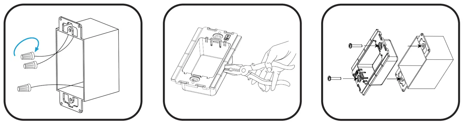 Daintree WWD2 4IW Wireless Controls Wireless Scene Switch - fig 1