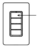 Daintree WWD2 4IW Wireless Controls Wireless Scene Switch - icon 1