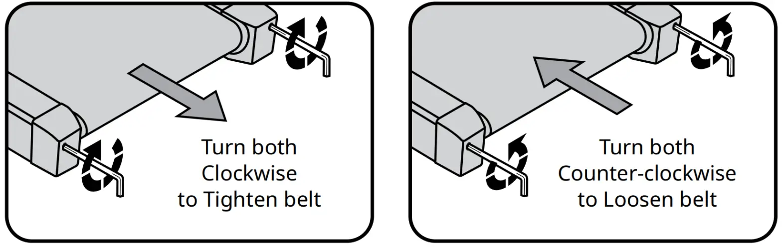 LifeSpan TR800B Treadmill Base Clockwise