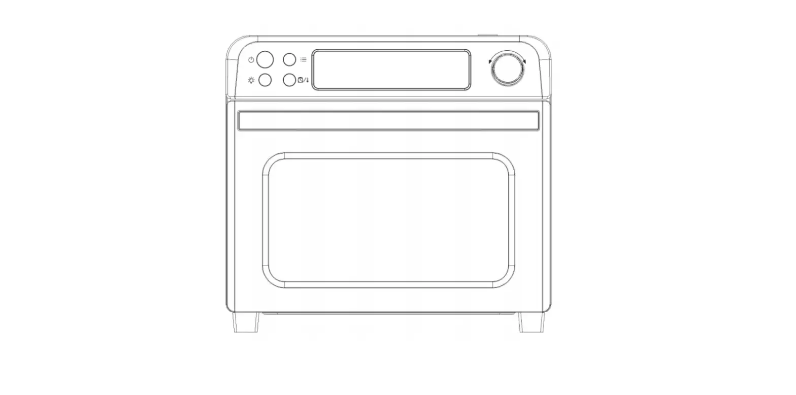 Kalamera Kaf-hd23dl Air Fryer Oven Instruction Manual