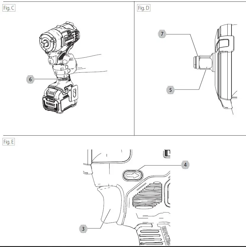 DEWALT-DCF901-XR-Brushless Cordless-Impact-Wrench-2
