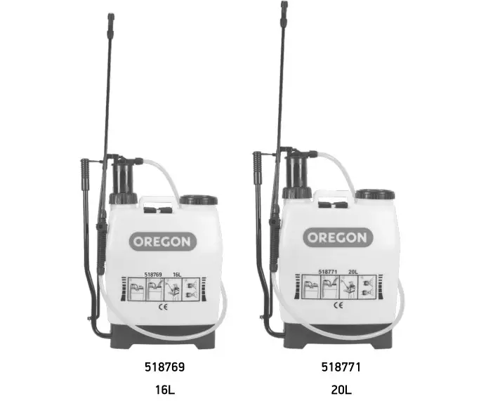 Oregon 518769 16l Pressure Sprayer Instruction Manual Oregon 518769 16l Pressure Sprayer Instruction Manual