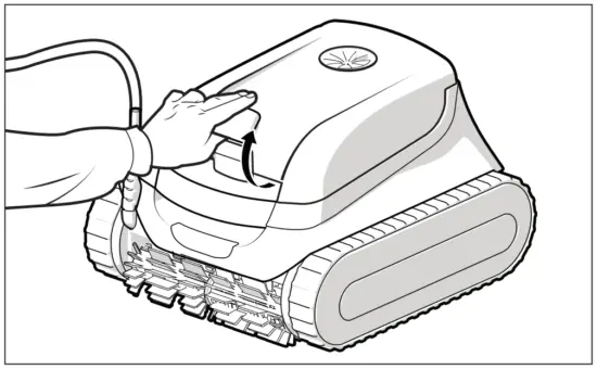 Lift the Cleaner Cover