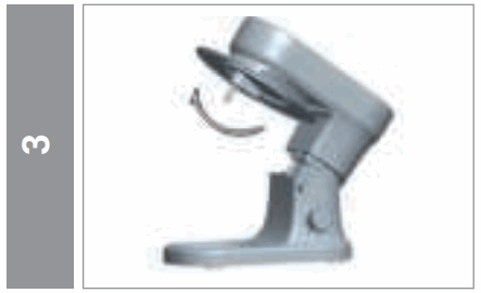 BluMill SL-9831 Stand Mixer 1200W - figure 6