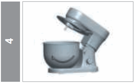 BluMill SL-9831 Stand Mixer 1200W - figure 7