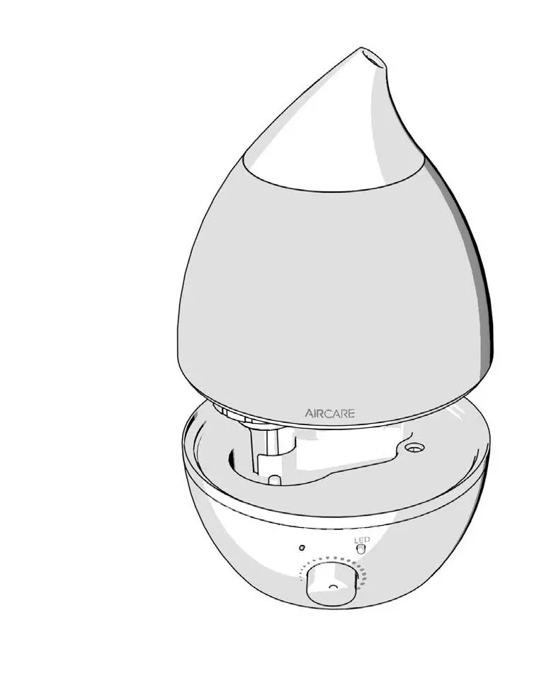 AIRCARE-AUV10AWHT-AURORAmini-Ultrasonic-Cool-Mist-Humidifier-3