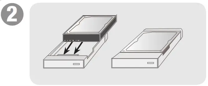 eWent EW7072 USB 3 2 Hard Disk Enclosure USB-C 2 5 Inch Sata - overview 2
