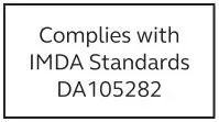 Complies with IMDA requirements icon