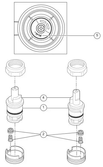 DELTA Two Handle Widespread Bathroom Faucets - Maintenance
