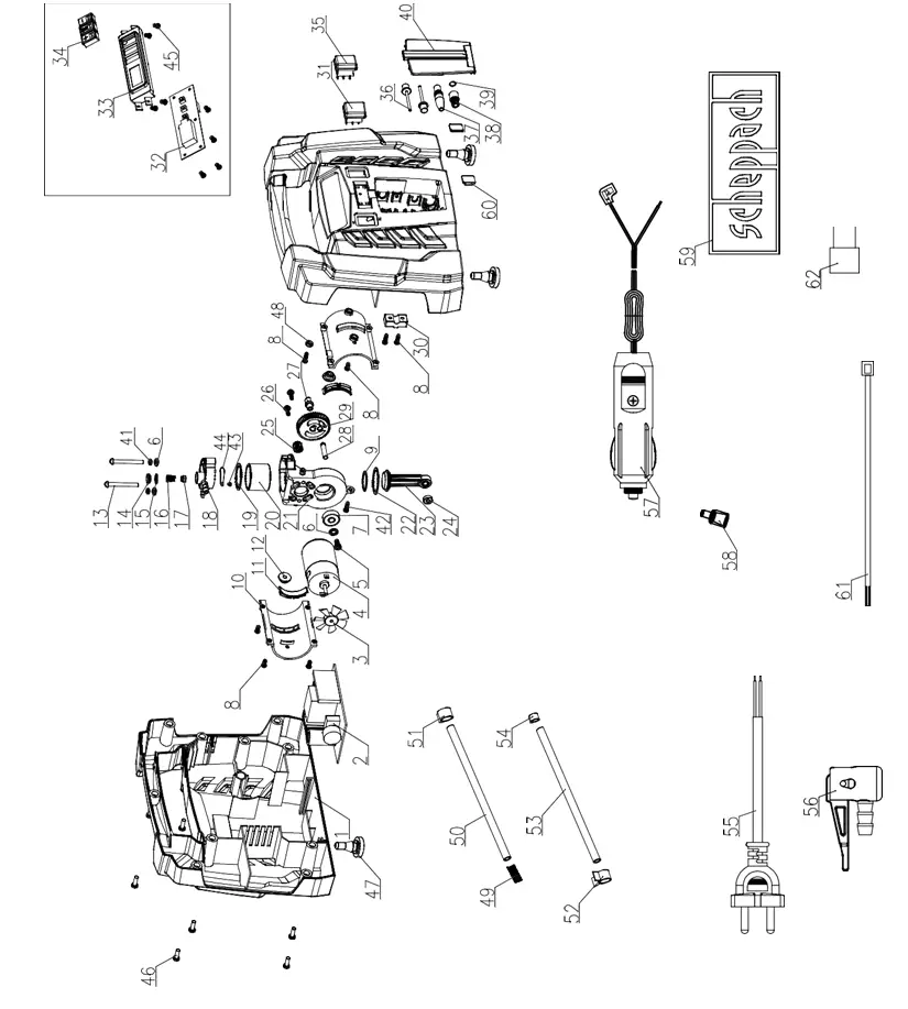 scheppach Mobile Compressor Air Force 5 FIG 11