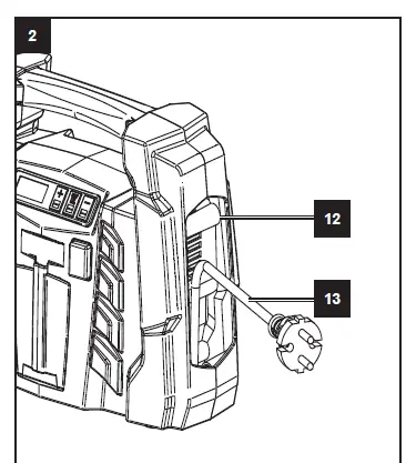 scheppach Mobile Compressor Air Force 5 FIG 2