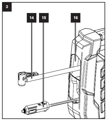 scheppach Mobile Compressor Air Force 5 FIG 3