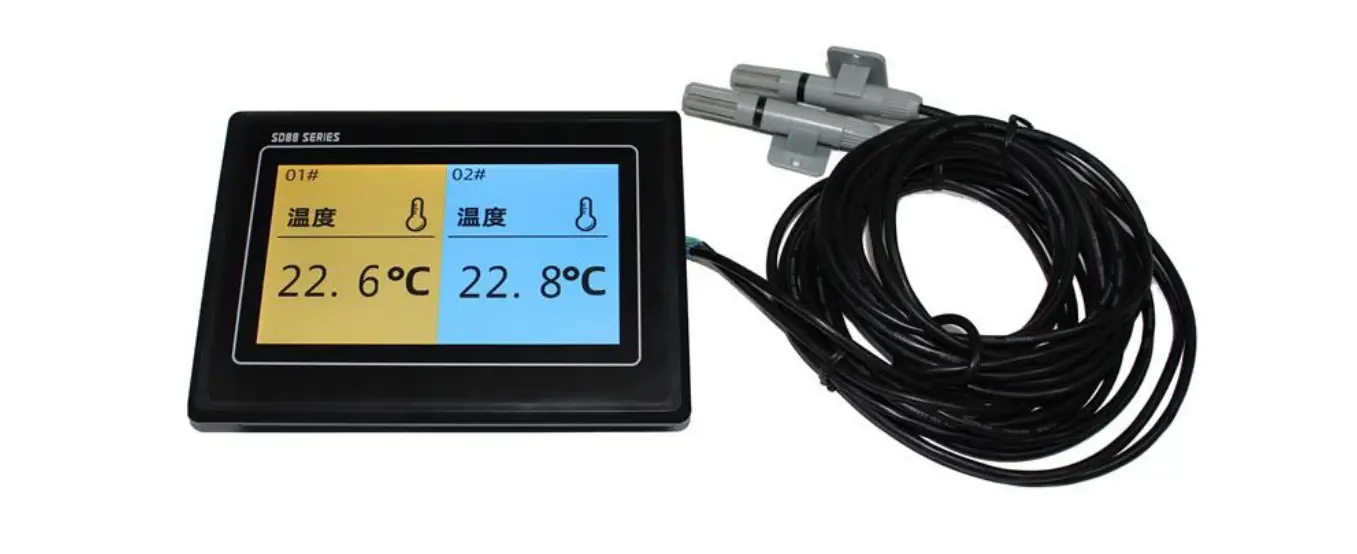 Sonbest Sd8800b Dual 7-inch Color Screen Dual Temperature Display User Manual