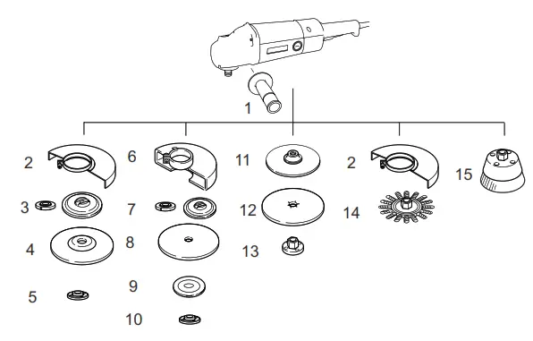 makita GA7020R Angle Grinder - fig4