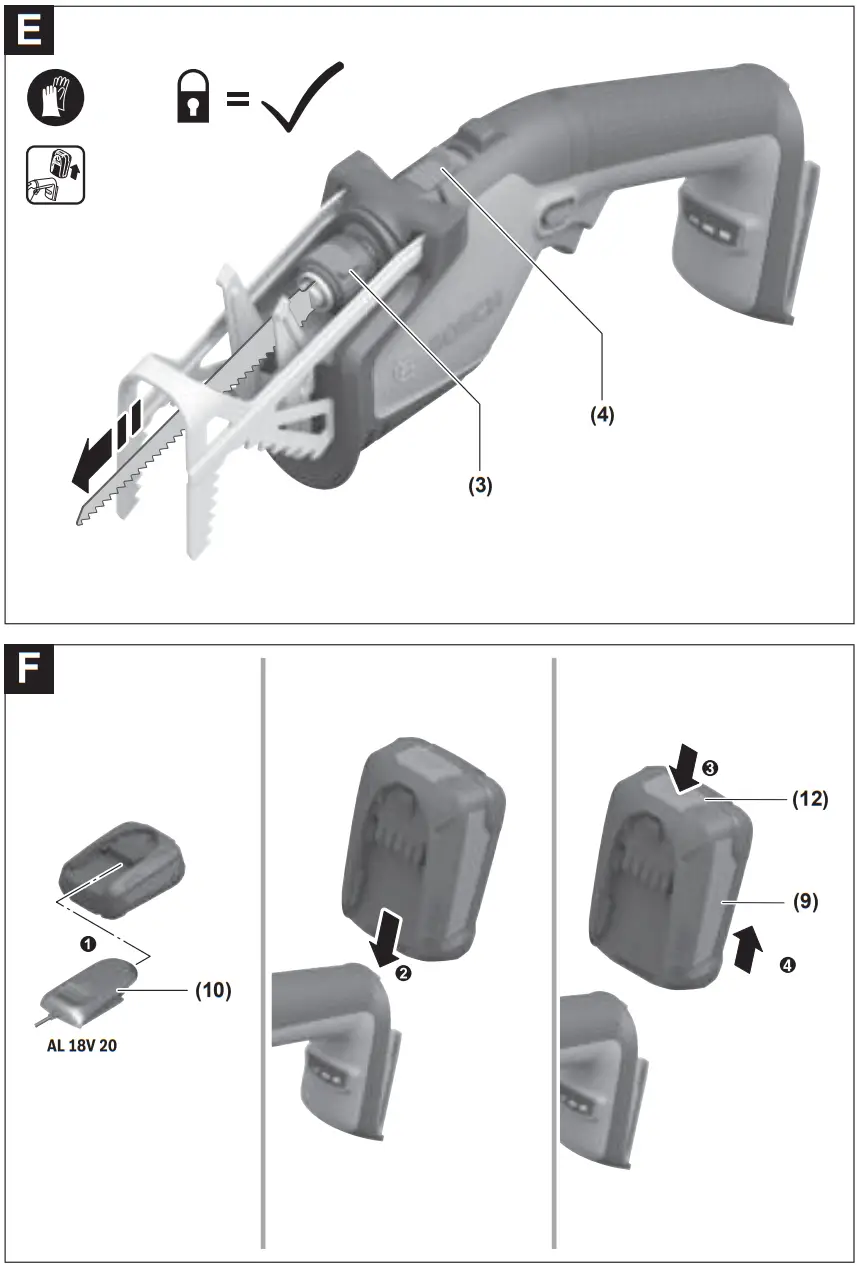 BOSCH KEO Cordless Garden Saw - fig4