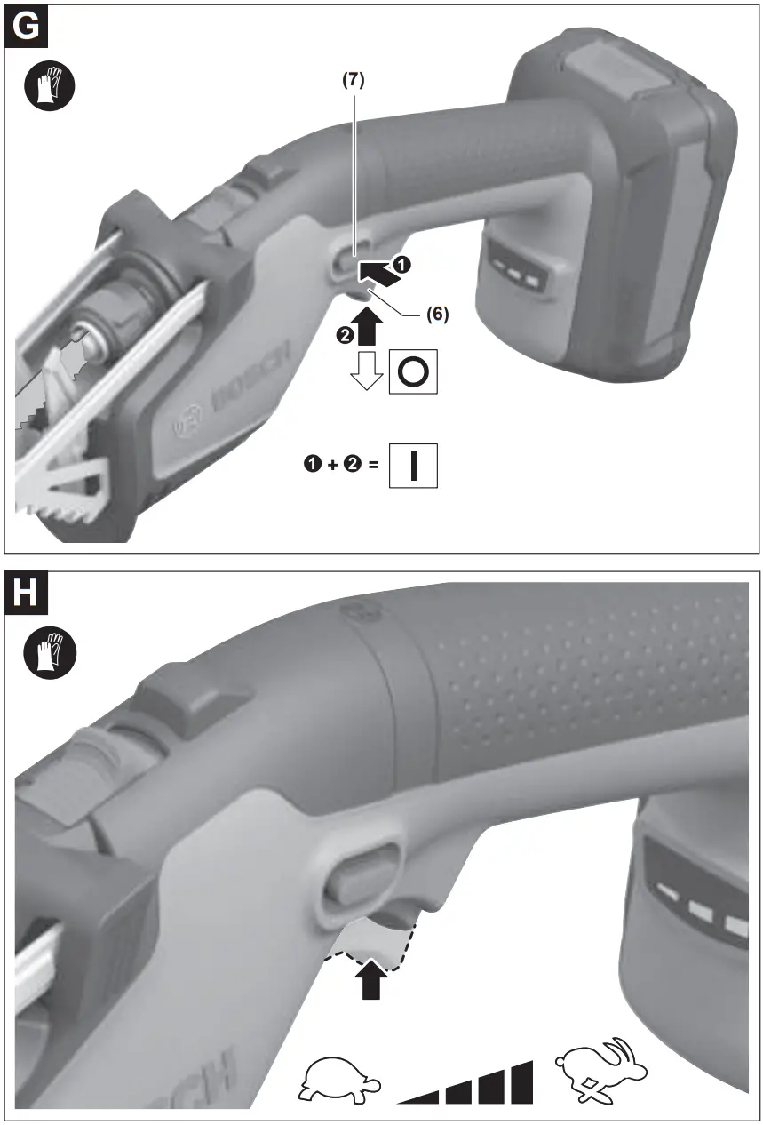 BOSCH KEO Cordless Garden Saw - fig5