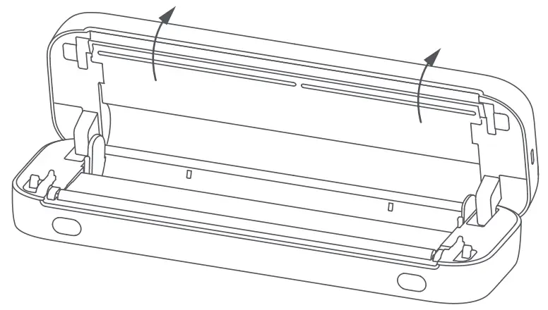 Loading 4/8-Inch Paper Roll