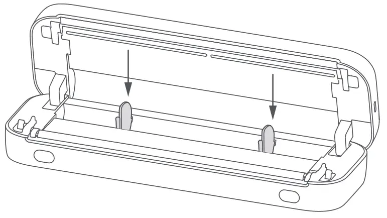 To Load 4-Inch Paper Roll