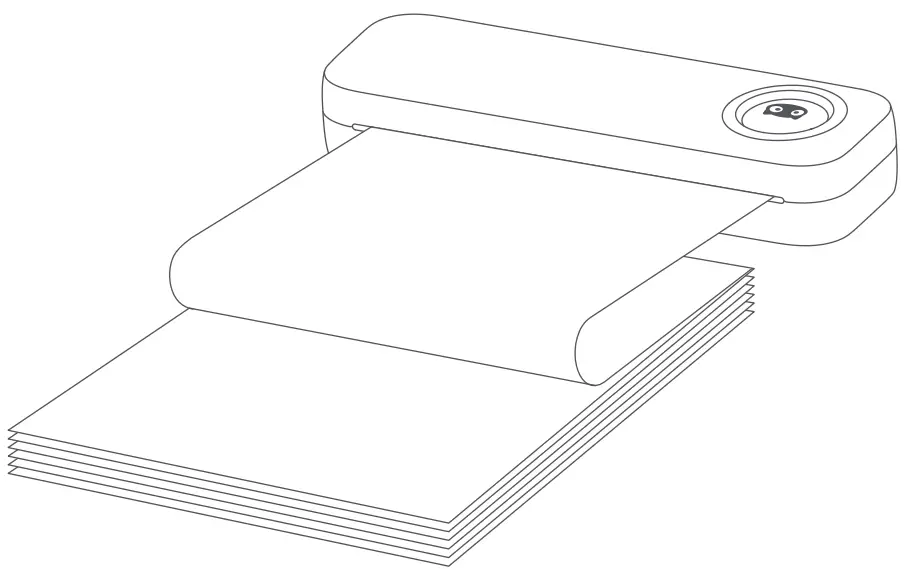 Loading Fanfold A4 Paper