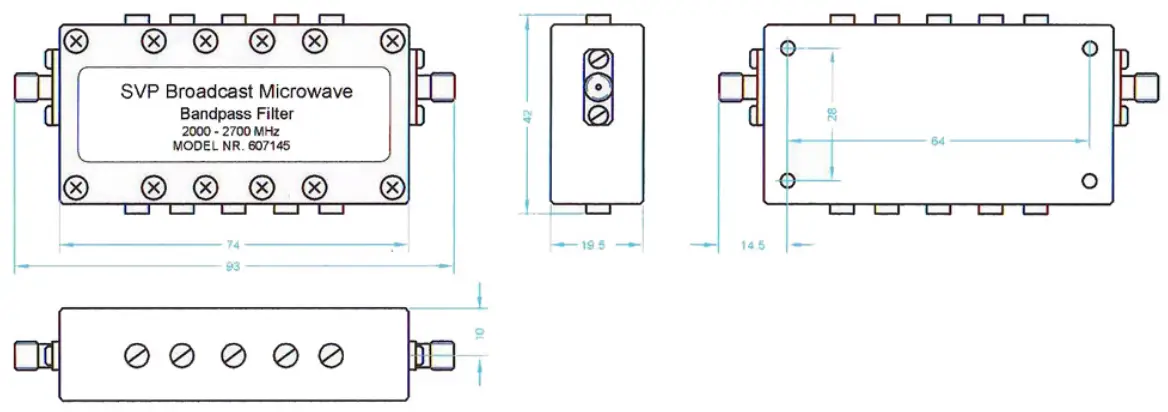 BF-2000-2700 Mechanical Layout