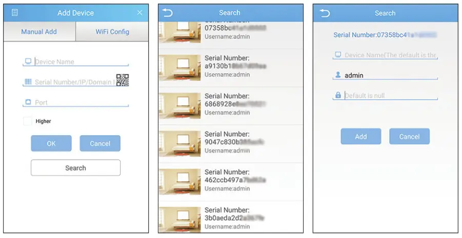 XMEye HelpsforPC- camera by network