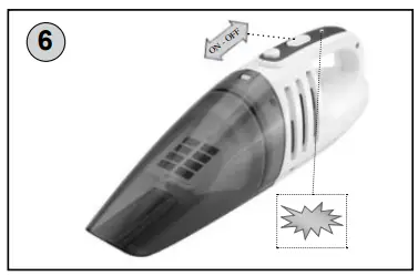 HYUNDAI-HYUHVC101-Battery-powered-vacuum-cleaner-FIG6