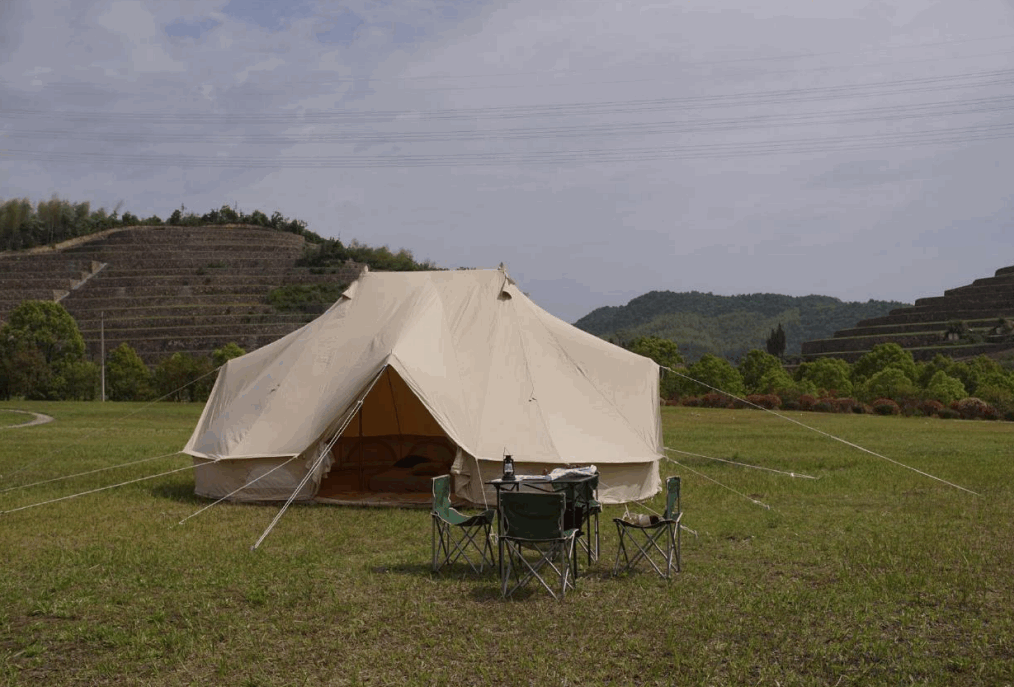 DANCOVER Waterproof Glamping Emperor Bell Tent - FIG 1