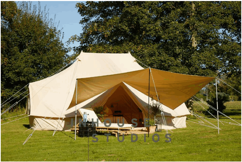 DANCOVER Waterproof Glamping Emperor Bell Tent - FIG 12