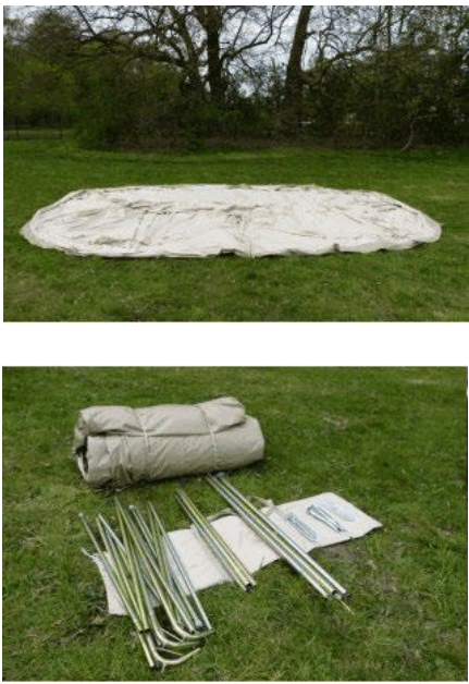 DANCOVER Waterproof Glamping Emperor Bell Tent - FIG 2