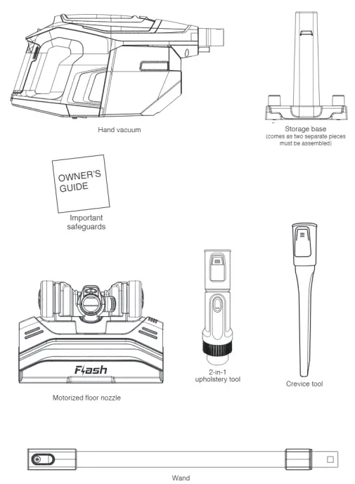 eureka-NES510-Series-Flash-Lightweight-Stick-Vacuum-Cleaner-fig-1