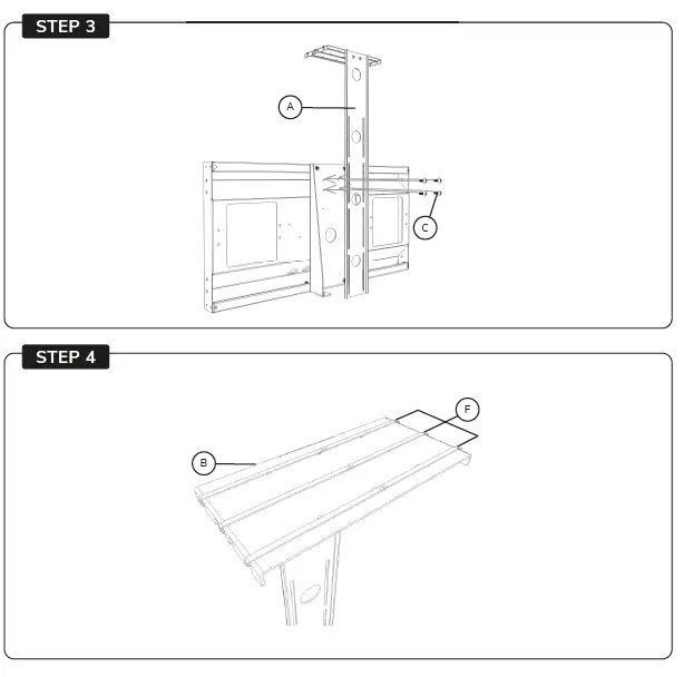 Neomounts PLASMA-M2500CAMSHLF2 Multimedia Shelf Instruction fig 3