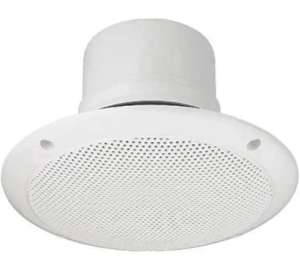 MONACOR EDL-206 Weatherproof Flush Mount PA Speakers