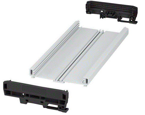 PHOENIX-CONTACT-1310953-254x40x128mm-Polyamide-DIN-Rail-Enclosure-Kit-Product