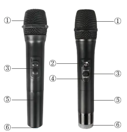 ARCHEER E8 Portable Wireless Microphone 3