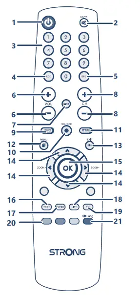 STRONG SRT 24HC4023 HD TV 8