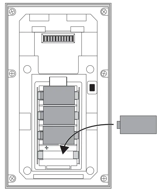 GIRA 52121290 Wireless Operating Unit-Batteries