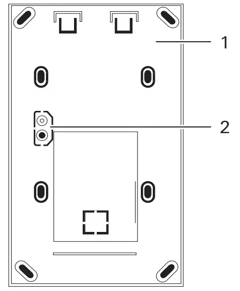 GIRA 52121290 Wireless Operating Unit-Mounting frame